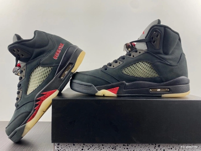 Noir DR0092-001 Jordan Air 5 Off Gore-Tex 1203